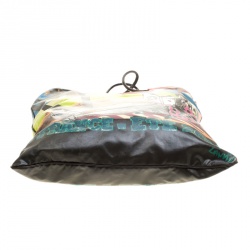 Pre Owned Lanvin Multicolor Printed Coated Canvas and Patent Leather 2009 Tote