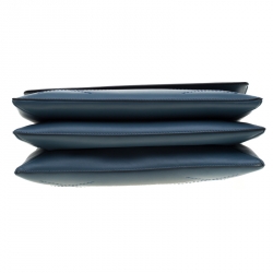 Pre Owned Lanvin Blue Quilted Leather Sugar Shoulder Bag