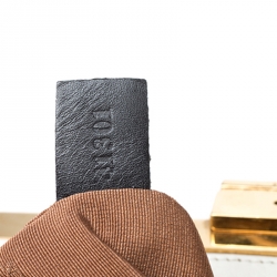 Pre Owned Lanvin White Pebbled Leather Tilogy Tote