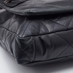 Lanvin Black Quilted Leather Tote