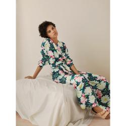 Pre Owned LAYEUR Multicoloured Ruby Floral Print Wrap Maxi Dress FR 42