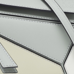 Loewe Multicolor Leather Mini Puzzle Shoulder Bag