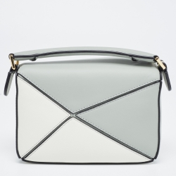 Loewe Multicolor Leather Mini Puzzle Shoulder Bag