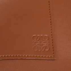 Pre Owned Loewe Brown Leather Obi Corset Belt L