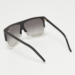 Pre Owned Loewe Black Filipa SLW943 Square Sunglasses