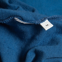 Pre Owned Loewe Blue Cotton-Blend Lunar Calendar Print Oversized T-Shirt M