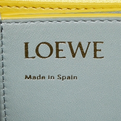 Pre Owned Loewe Yellow Leather Goya Shoulder Bag
