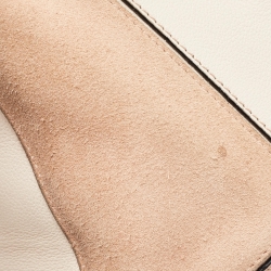 Pre Owned Loewe Multicolor Leather and Suede Medium Puzzle Shoulder Bag