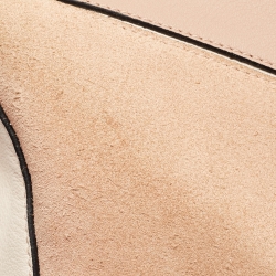 Pre Owned Loewe Multicolor Leather and Suede Medium Puzzle Shoulder Bag