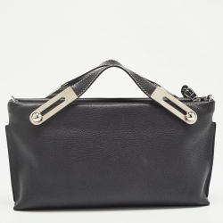Pre Owned Loewe Black Leather Small Missy Shoulder Bag