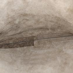 Pre Owned Loewe Brown Leather Small Horseshoe Shoulder Bag 