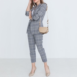 مملوكة مسبقًا Loewe Beige Leather Small Gate Shoulder Bag