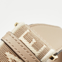 مملوكة مسبقًا Loewe Beige Leather Small Gate Shoulder Bag