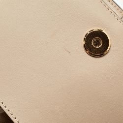 مملوكة مسبقًا Loewe Beige Leather Small Gate Shoulder Bag