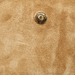 مملوكة مسبقًا Loewe Beige Leather Small Gate Shoulder Bag