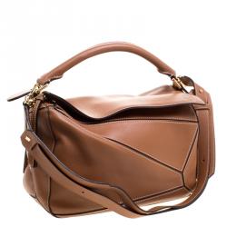 مملوكة مسبقًا حقيبة كتف لويفي بازل جلد بني