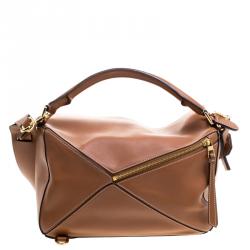 مملوكة مسبقًا حقيبة كتف لويفي بازل جلد بني