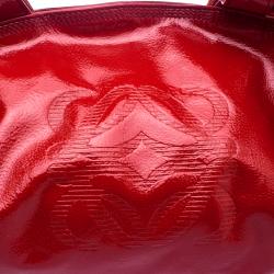 Loewe Red Patent Leather Aire Hobo