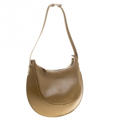 Loewe Taupe Leather Hobo