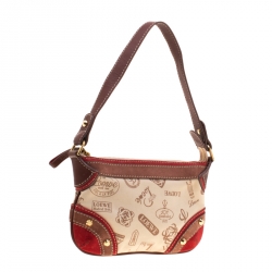Pre Owned Loewe Multicolor Canvas and Suede Leather 160th Anniversary Shoulder Bag