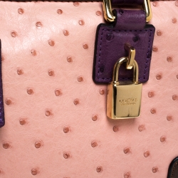 مملوكة مسبقًا Loewe Bicolor Ostrich Amazona 28 Bag
