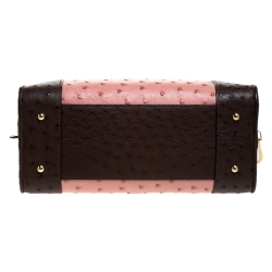 مملوكة مسبقًا Loewe Bicolor Ostrich Amazona 28 Bag