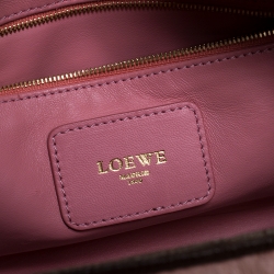 مملوكة مسبقًا Loewe Bicolor Ostrich Amazona 28 Bag