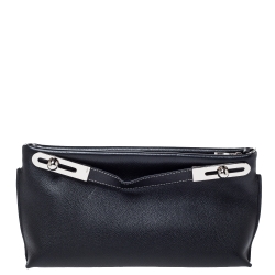Pre Owned Loewe Black Leather Missy Crossbody Bag