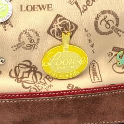 Loewe Suede 160th Anniversary Bowling Bag