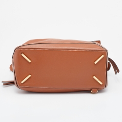 Loewe Tan Leather Medium Puzzle Shoulder Bag