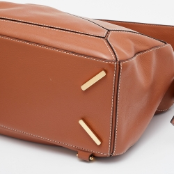 Loewe Tan Leather Medium Puzzle Shoulder Bag