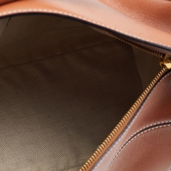 Loewe Tan Leather Medium Puzzle Shoulder Bag