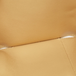 Loewe Yellow Leather Anagram Trifold Wallet