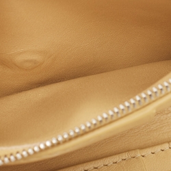 Loewe Yellow Leather Anagram Trifold Wallet