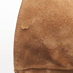 مملوكة مسبقًا Loewe Blue/Brown Leather Gate Shoulder Bag