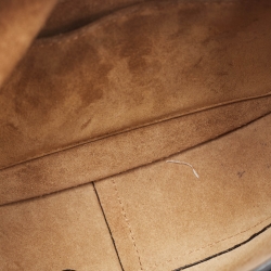 مملوكة مسبقًا Loewe Blue/Brown Leather Gate Shoulder Bag