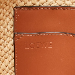 مملوكة مسبقًا Loewe x Paula's Ibiza Natural Raffia Medium  Loewe Front Tote
