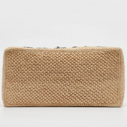 مملوكة مسبقًا Loewe x Paula's Ibiza Natural Raffia Medium  Loewe Front Tote