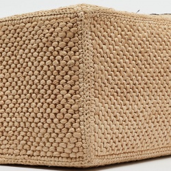 مملوكة مسبقًا Loewe x Paula's Ibiza Natural Raffia Medium  Loewe Front Tote