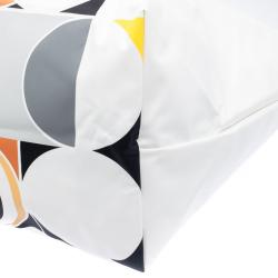 Pre Owned Longchamp Multicolor Printed Nylon Le Pliage Tote