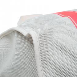 Pre Owned Longchamp Corail Canvas Large Nautique Zip Tote