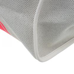 Pre Owned Longchamp Corail Canvas Large Nautique Zip Tote