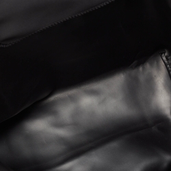 Pre Owned Longchamp Black Nylon and Leather Large Le Pliage Tote