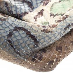 Longchamp Multicolor Snake Embossed Gatsby Shoulder Bag