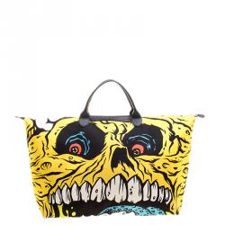 Longchamp Multicolor Fabric Jeremy Scott Monster Tote