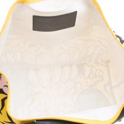 Longchamp Multicolor Fabric Jeremy Scott Monster Tote
