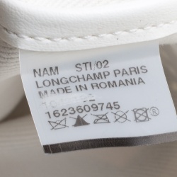 Pre Owned Longchamp Multicolor Printed Satin Medium Le Pliage Tote