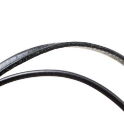 Pre Owned Longchamp Black Coated Fabric and Leather Le Pliage Tote