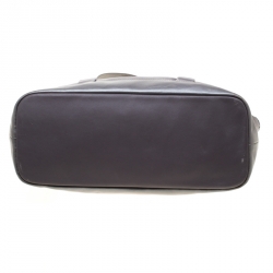 Pre Owned Longchamp Grey Leather Tote