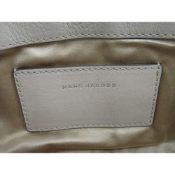 Pre Owned Marc Jacobs Light Beige Leather Shoulder Bag